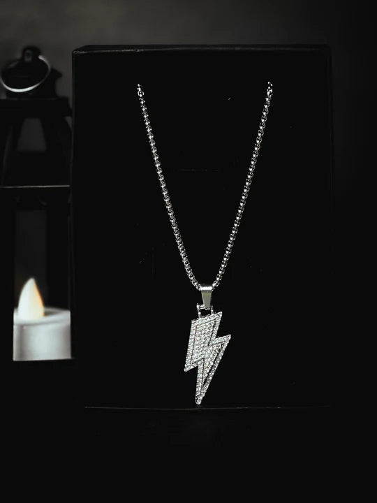 Hip-Hop Flash Lightening Pendant