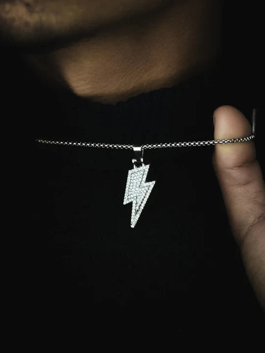 Hip-Hop Flash Lightening Pendant