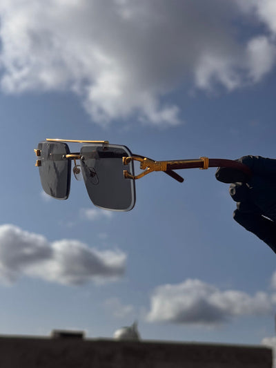 Luxury UV Leopard Pattern Glasses