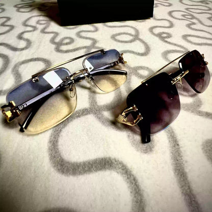 LEOPARDS SQUARE SUNGLASSES (DEAL)