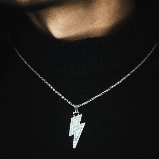 Hip-Hop Flash Lightening Pendant