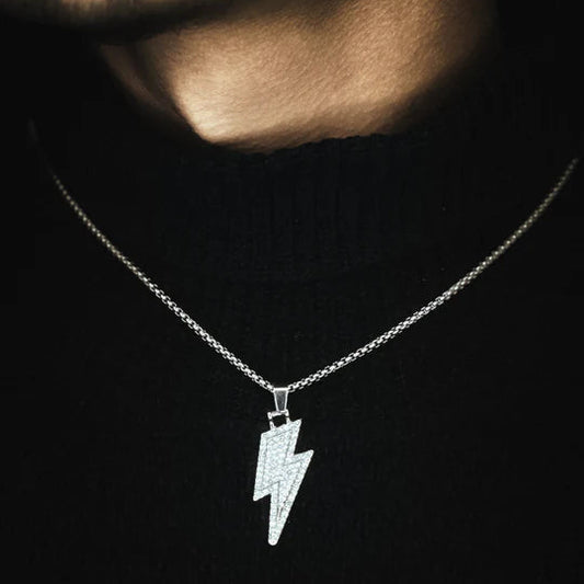 Hip-Hop Flash Lightening Pendant