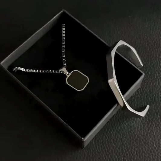 Pendant & Titan Bracelet (The Perfect Duo)