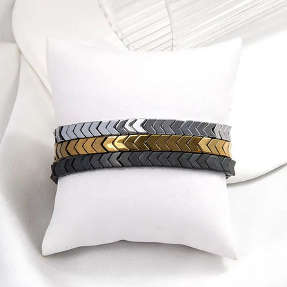 HEMATITE ARROW BRACELET