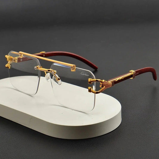 Luxury UV Leopard Photo sun Pattern Glasses