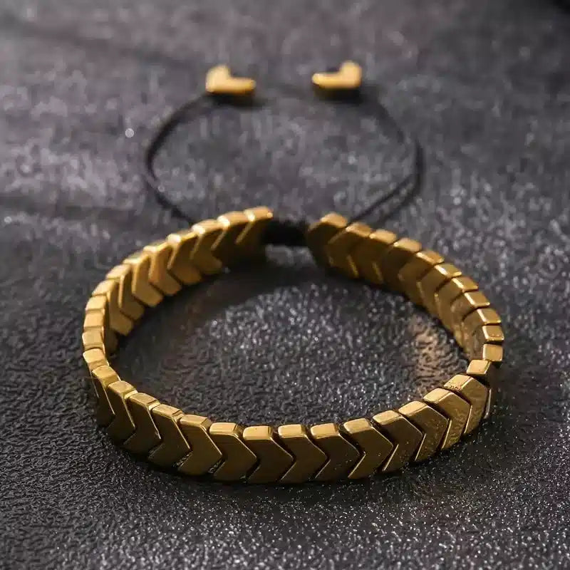 HEMATITE ARROW BRACELET