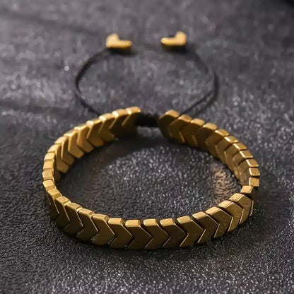 HEMATITE ARROW BRACELET