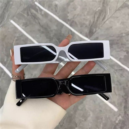 Men Retro Black Framed Fashion Glasses