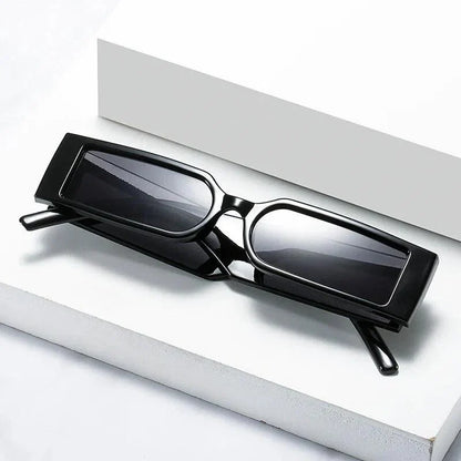 Men Retro Black Framed Fashion Glasses