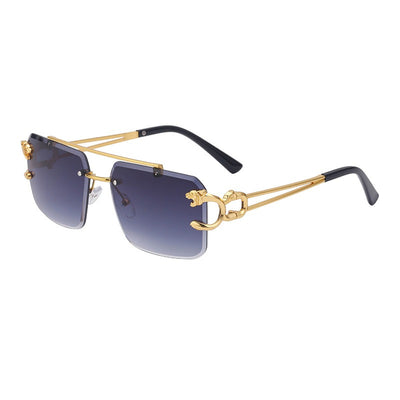 Vintage Luxury Golden Glasses
