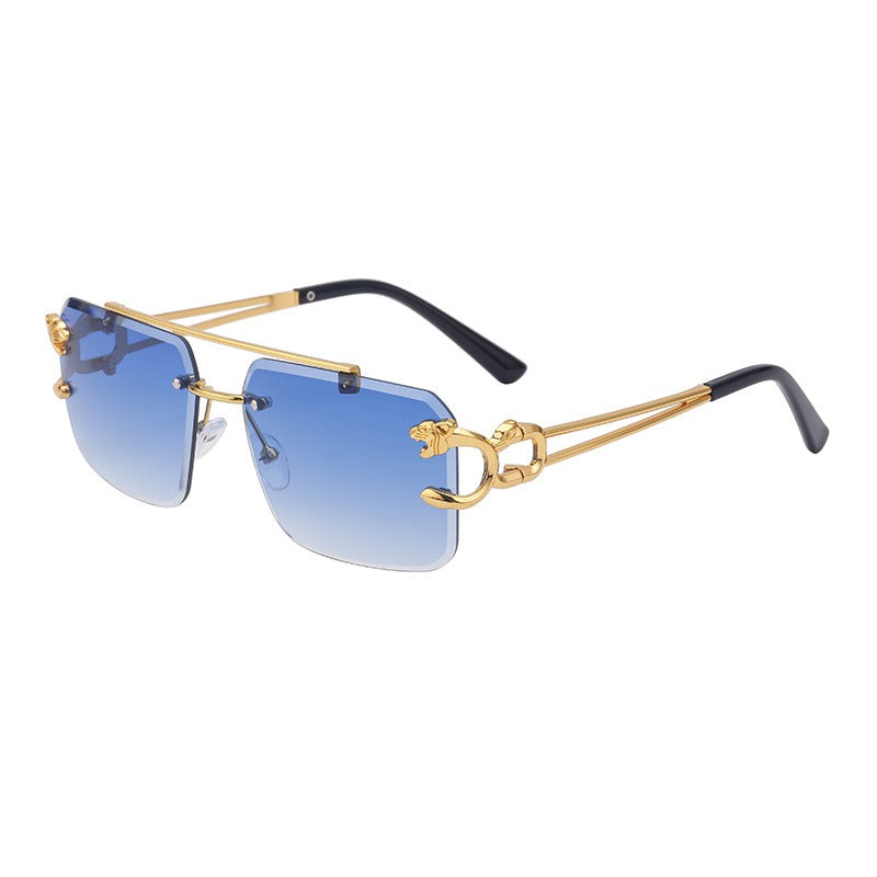 Vintage Luxury Golden Glasses
